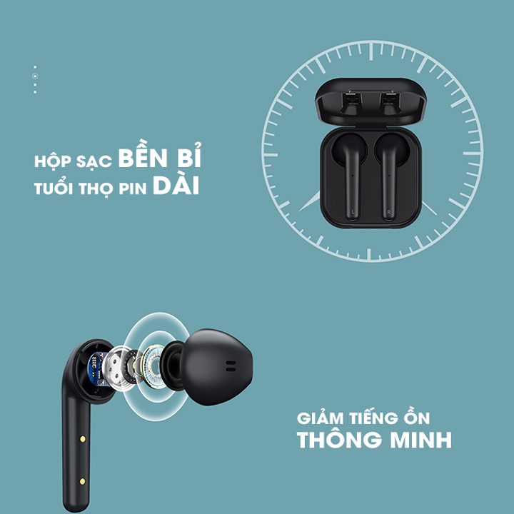 Tai nghe Bluetooth True Wireless Remax Earbuds TWS-11 - Hàng nhập khẩu