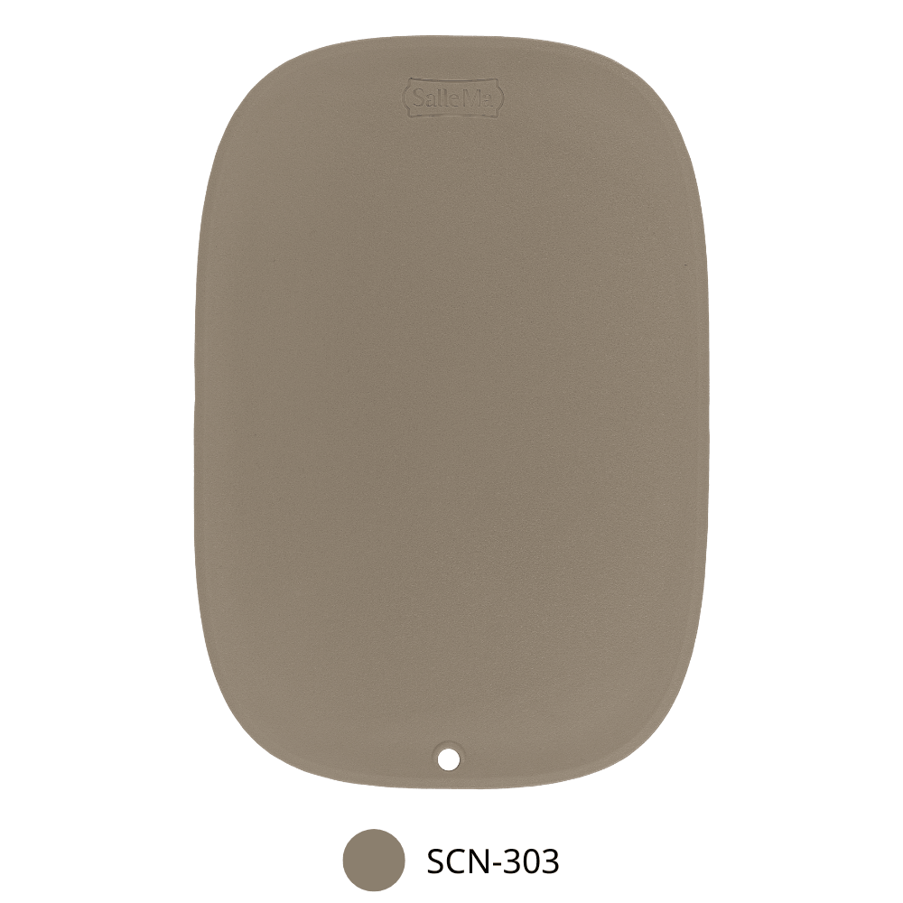 Thớt nhựa dẻo SalleMa Premium TPU màu xám xanh 37.2 x 25.2cm hàng chính hãng