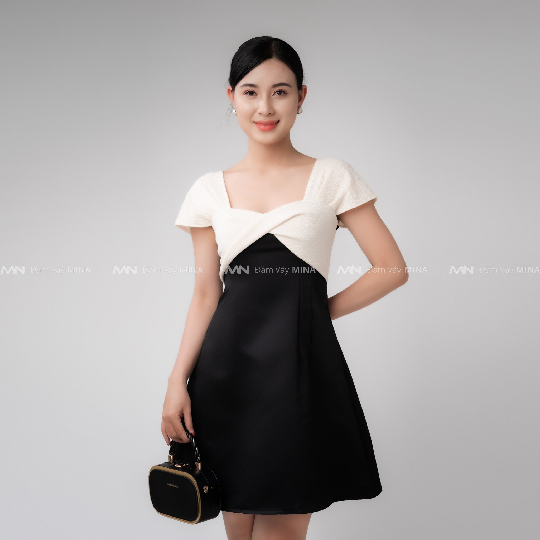 Đầm dự tiệc MINA dáng xòe sang trọng - MN187