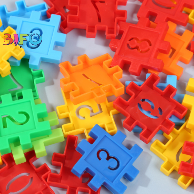 Bộ 50 khối nhựa xây dựng Building block siêu thú vị cho bé