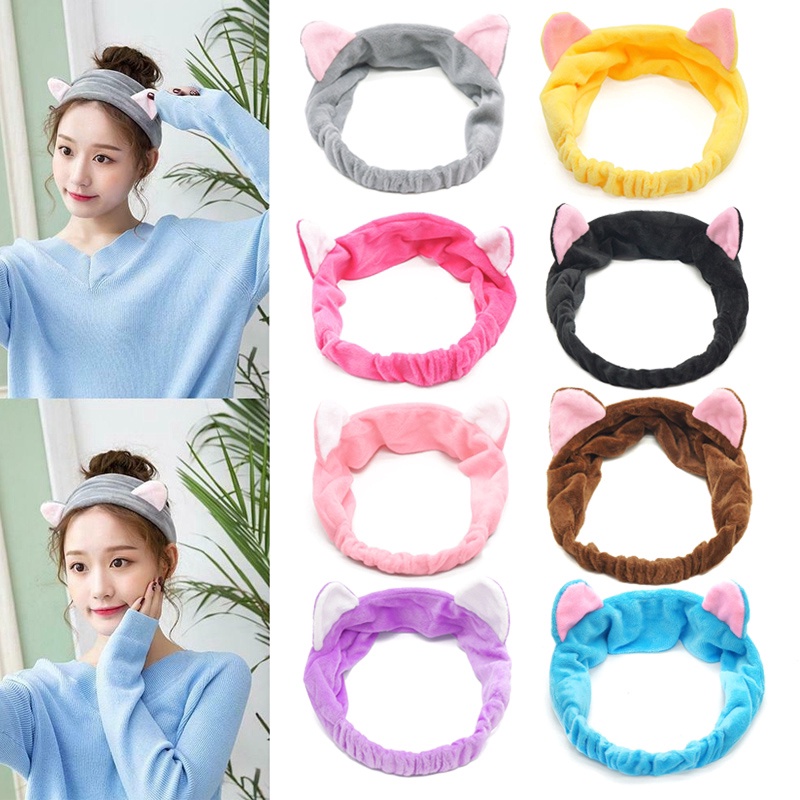 Băng đô rửa mặt thiết kế kiểu dễ thương Hoạt Hình Phong Cách Hàn Quốc Cho Nam Và Nữ - chính hãng dododios