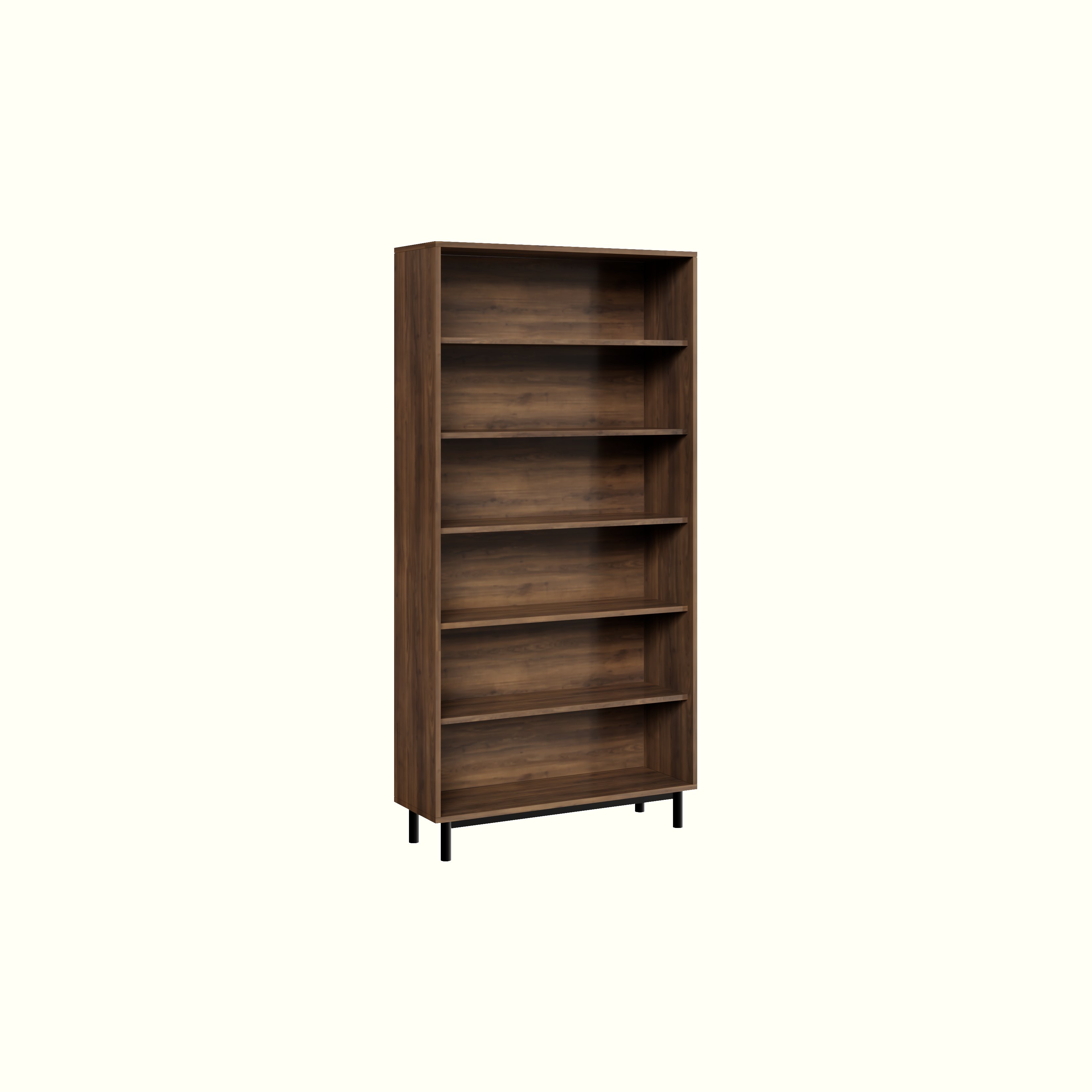 [Happy Home Furniture] CATY  , Kệ sách 6 tầng - chân sắt ,  90cm x 30cm x 180cm (DxRxC), KSA_015