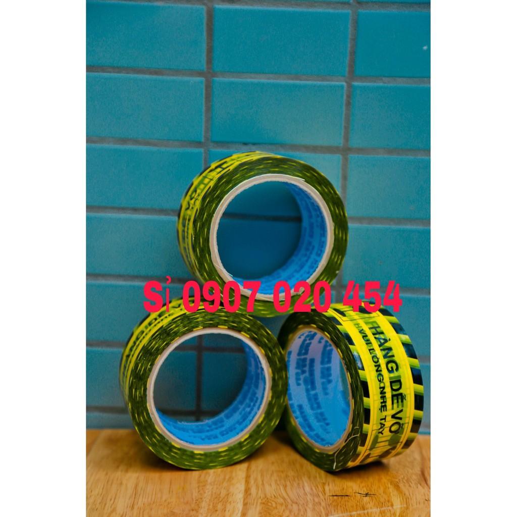 Cuộn Băng keo hàng dễ vỡ 100y 48mm nặng 200gr