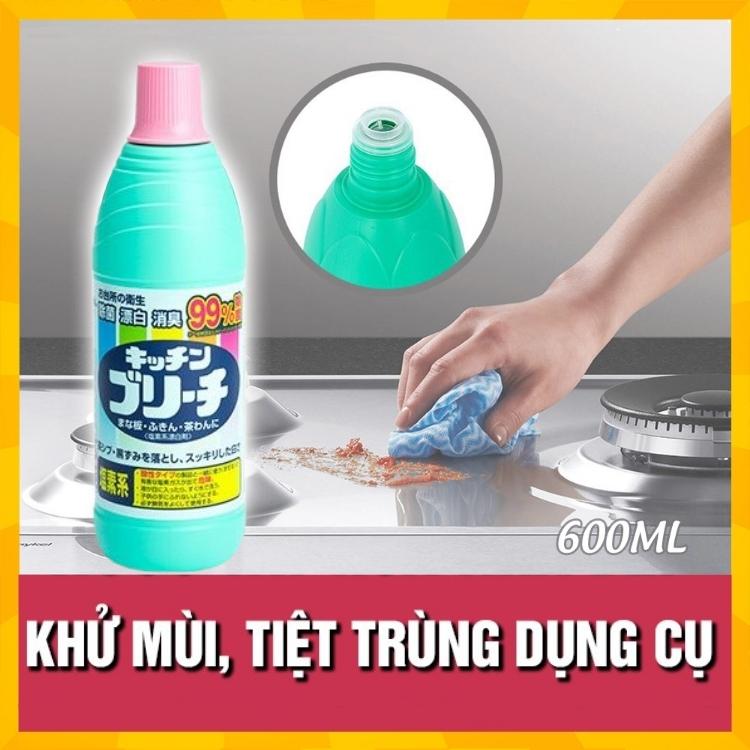 Nước Tẩy Đa Năng Nhà Bếp Mitsuei Bleach Làm Sạch Bề Mặt Hiệu Quả Nhanh Chóng