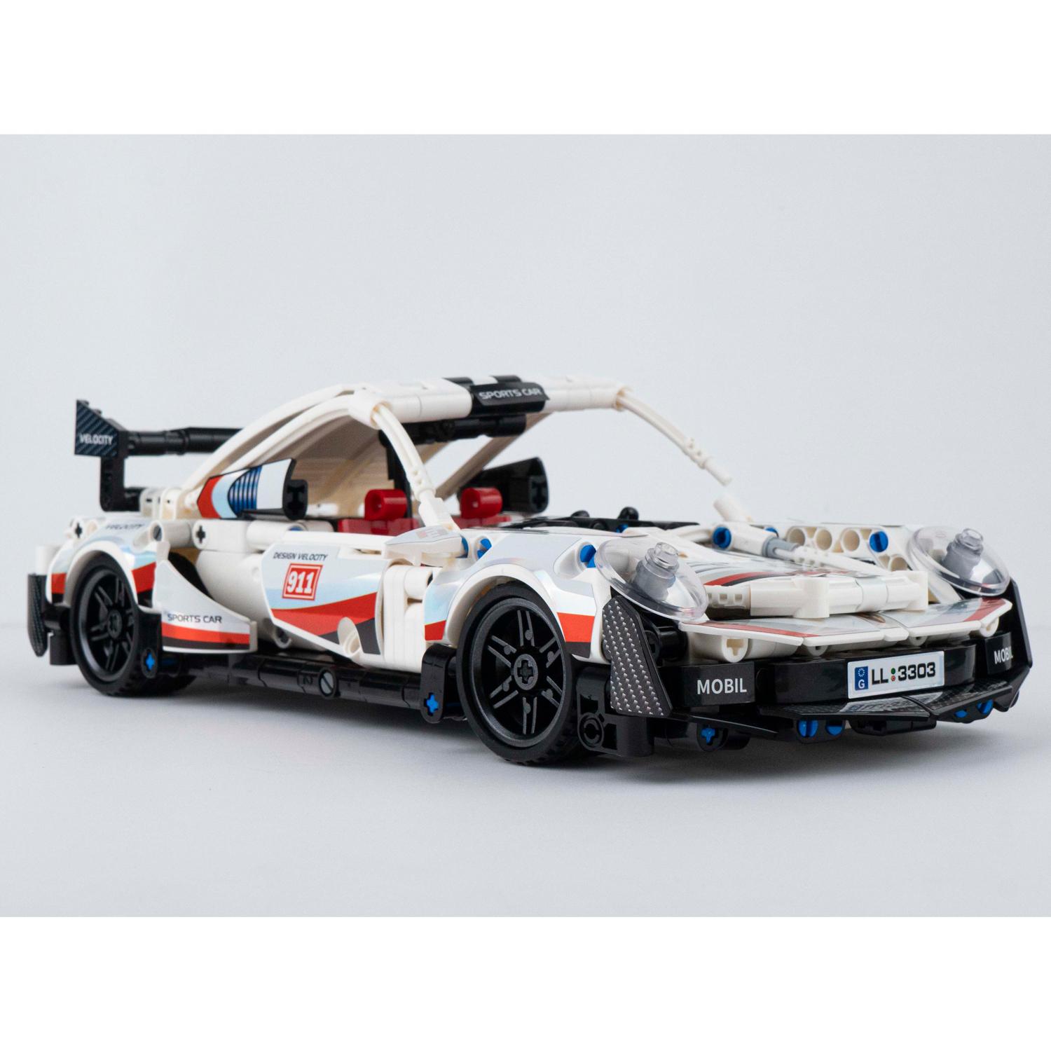 Đồ Chơi Lắp Ráp Xe Thể Thao Chạy Đà Siêu Tốc - Super Speed Pullback Sports Car - Toys&amp;Joys 3303 (540 Mảnh Ghép)