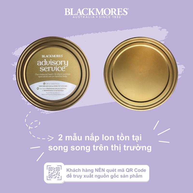 Sữa bột công thức Blackmores Toddler Milk Drink Stage 3 cho bé từ 12 tháng tuổi trở lên (900g)