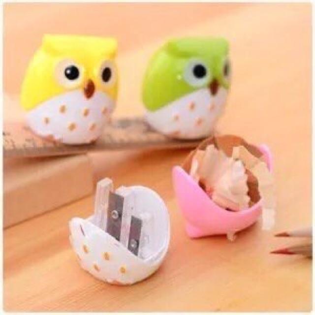 Gọt bút chì hình cú dễ thương
