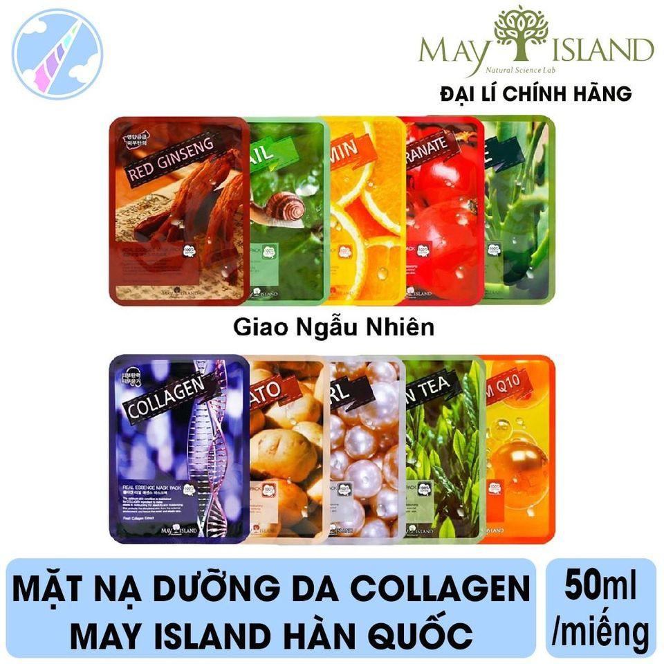 Combo 10 Mặt nạ dưỡng chất MAY ISLAND - giao ngẫu nhiên