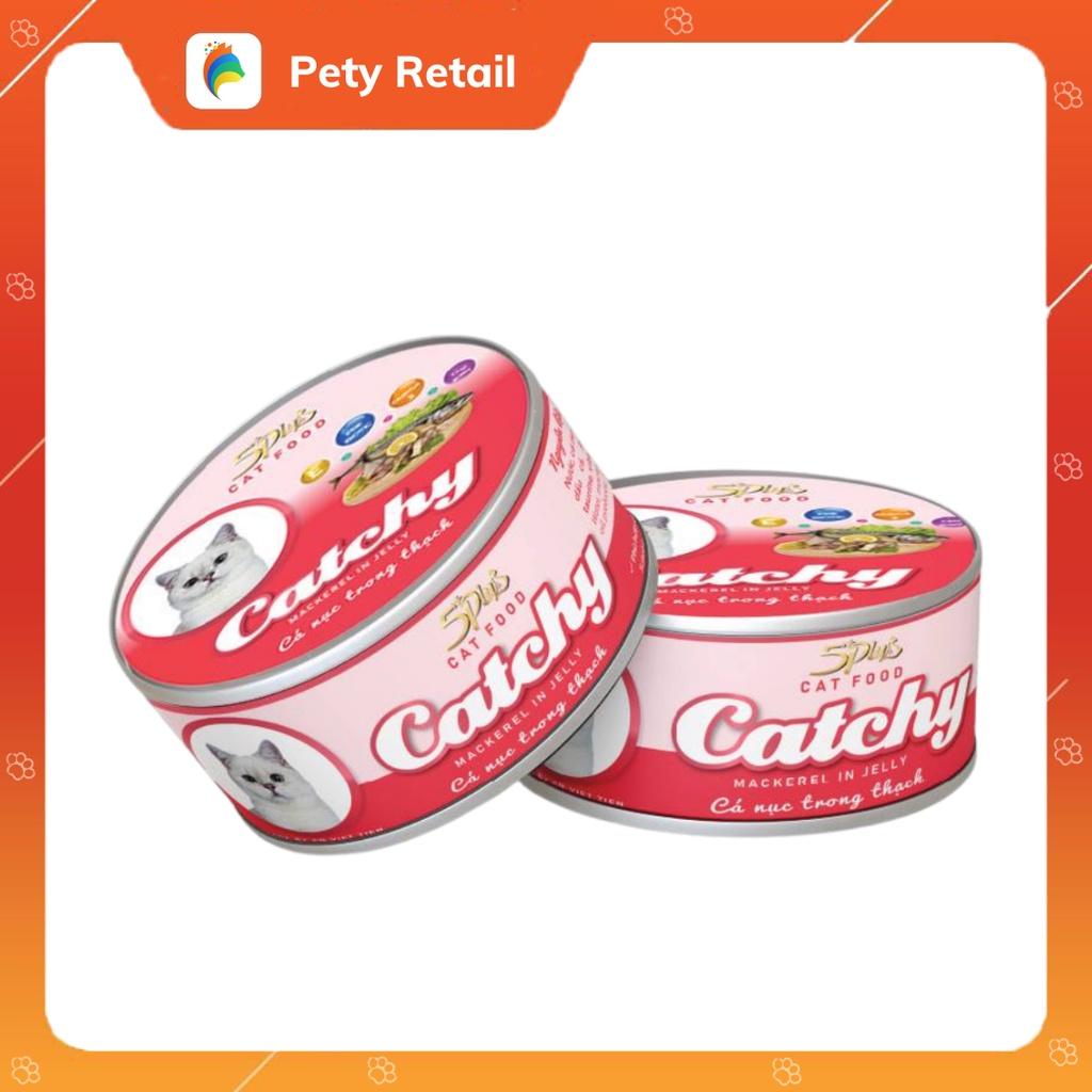 Pate 5Plus Catchy Cho Mèo Dạng Hộp 170g