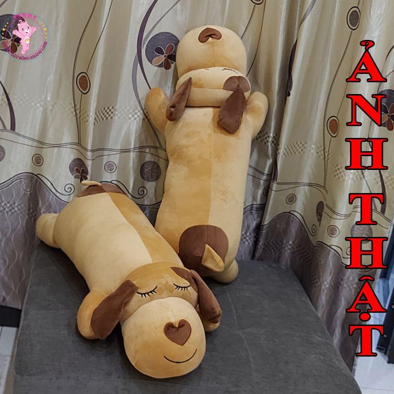 Chó Mũi Tim Nhồi Bông Size 100Cm Sỉ Giá Xưởng Gấu Bông Chó Ngủ Dài Siêu Đáng Yêu Hàng Cao Cấp Cực Êm Mịn