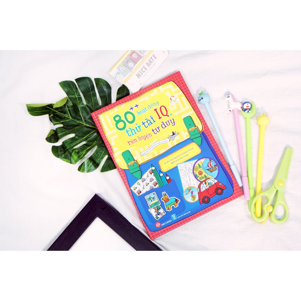 Sách - 80++ Hoạt Động Thử Tài IQ, Rèn Luyện Tư Duy