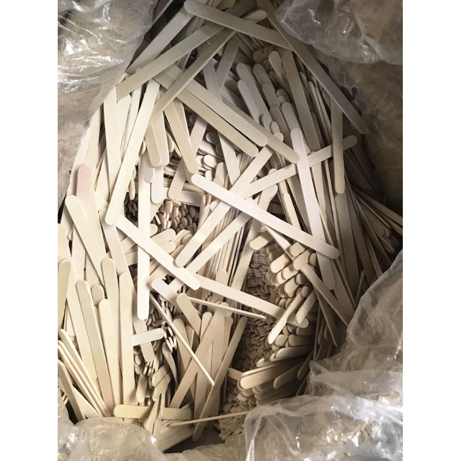 Que kem dài 11,5cm 500Gr tặng thêm 70 que kem size nhỏ que kem dùng làm các vật dụng handmade như mô hình nhà, hộp bút bằng que kem ...