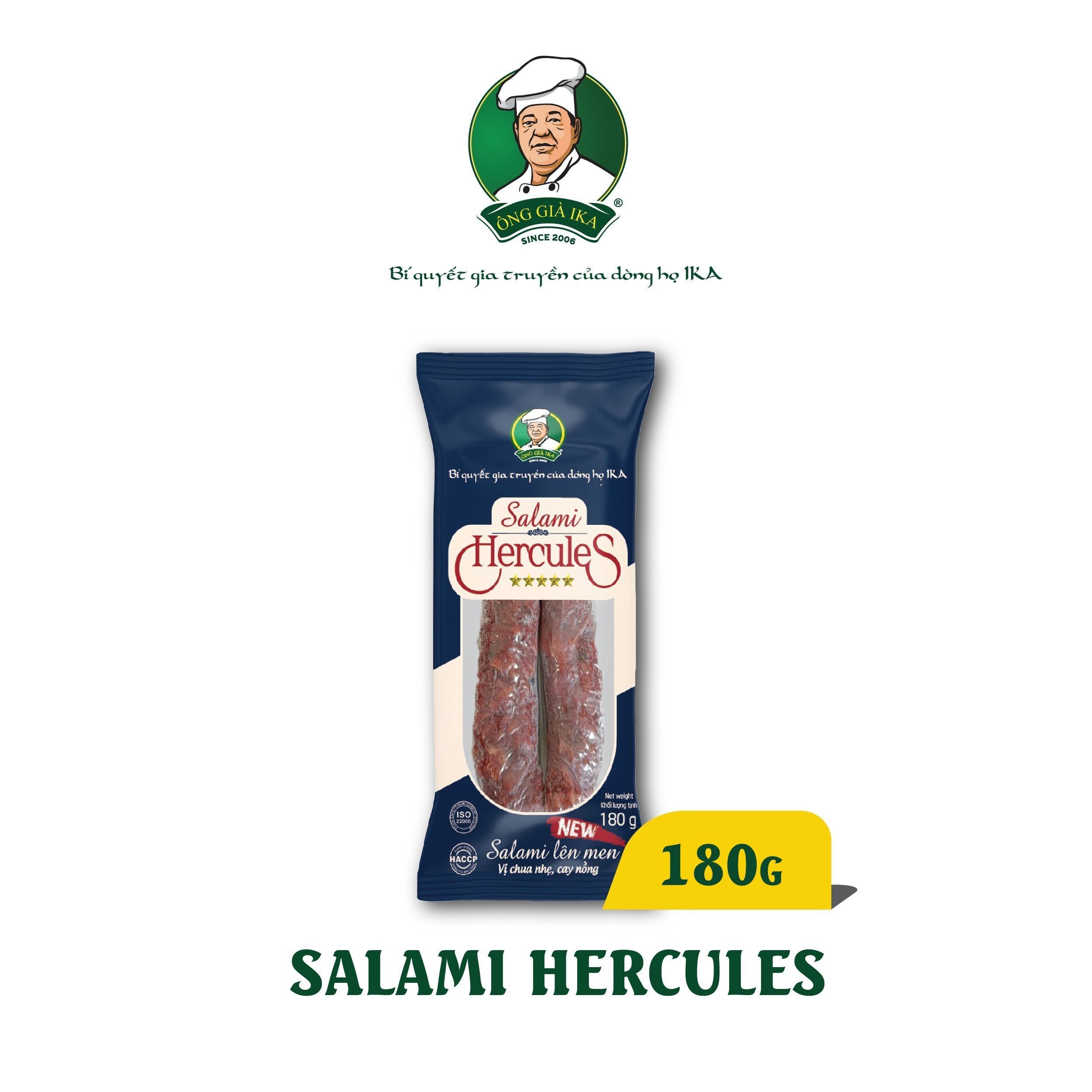 [Chỉ Giao Hà Nội] Salami lên men Hercules 180g