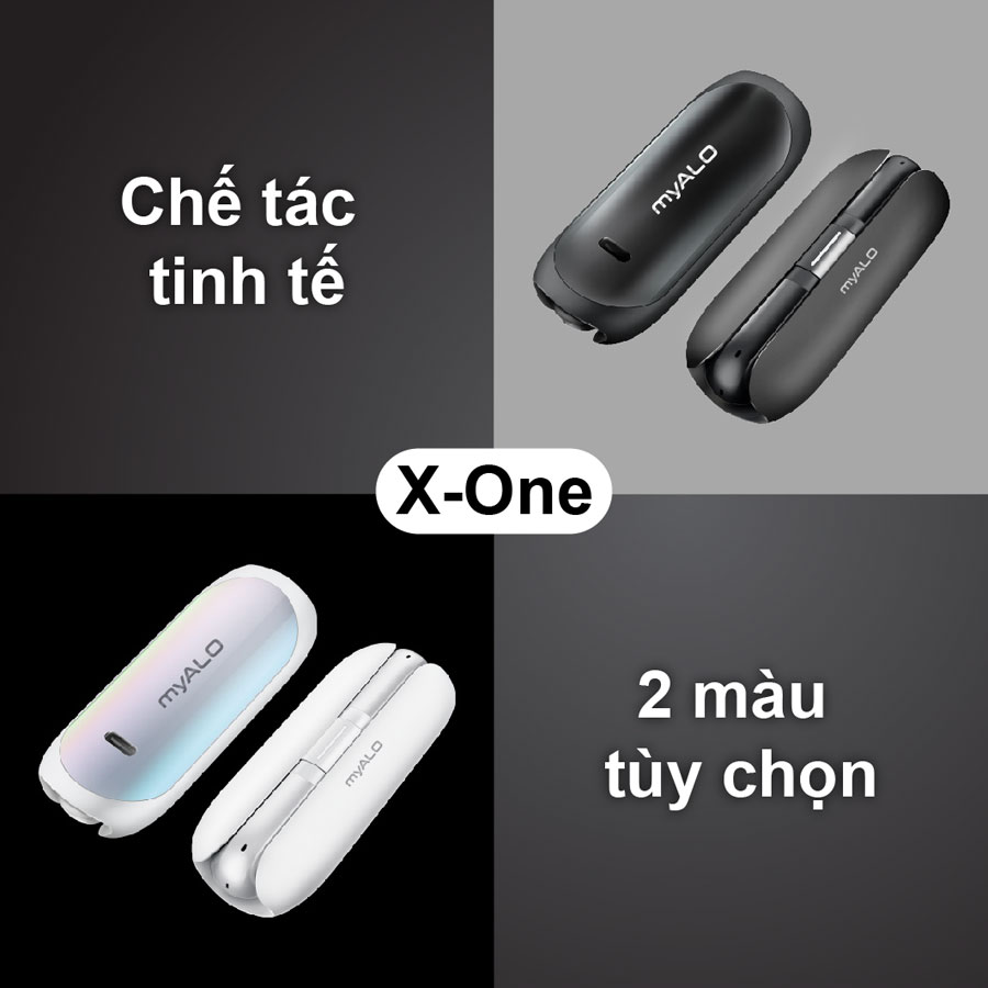 Tai nghe không dây myALO X-One: tai nghe Bluetooth 5.3 | Pin 23 giờ | Chống nước IPX4 | Điều khiển cảm ứng thông minh | Thiết kế trượt mở độc đáo đạt giải thưởng IF Design Award 2022 | Hàng chính hãng