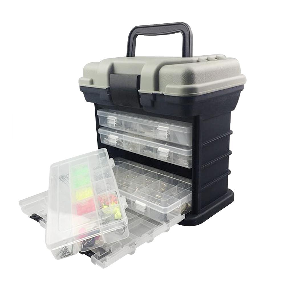 High Strength Plastic Tackle Box Fishing Tool Baits Case for Outdoor Fishing