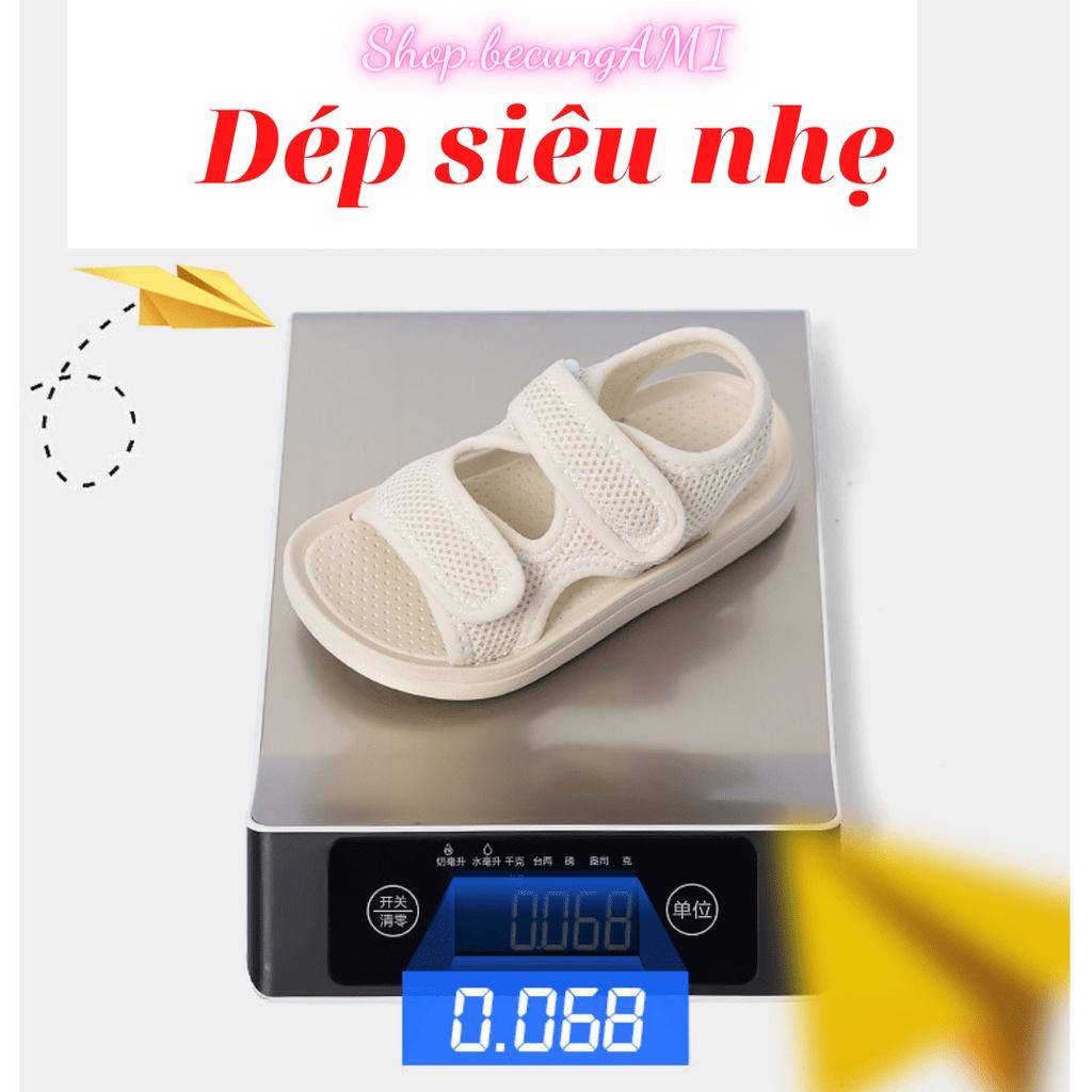 Dép cho bé trai bé gái chống trơn trượt Xăng đan trẻ em - Dép sandal bé quai dán đẹp tiện lợi