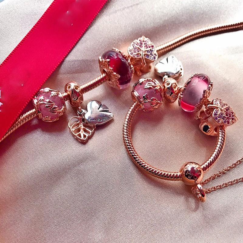 Vòng Bạc S925 ALE Cao Cấp - Vòng Charm Bạc Chuẩn S925 - Mã sản phẩm VONGBAC_DN066