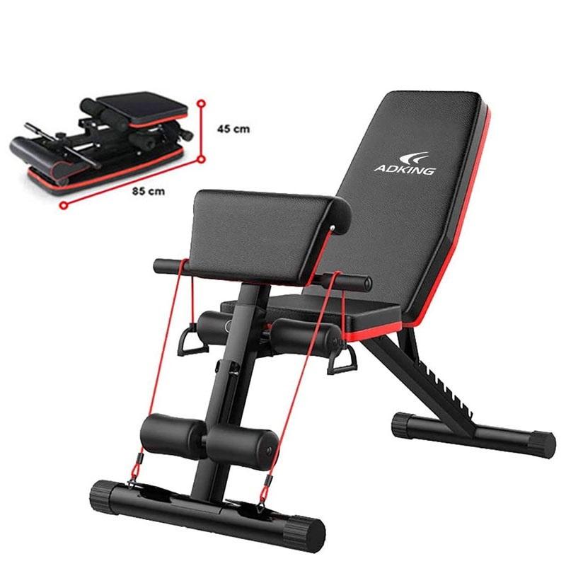 Ghế tập tạ đa năng Adking AD-189 giúp tập tạ, tập cơ bụng, tập gym, tập thể dục tại nhà hiệu quả