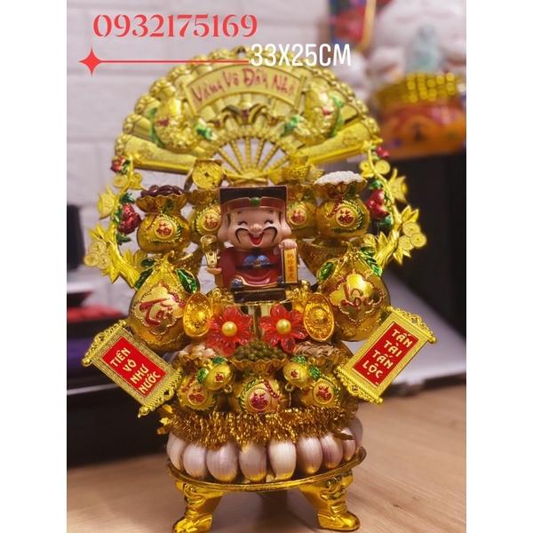 Tháp tỏi ngũ đậu- Thần Tài chiêu tài đón lộc