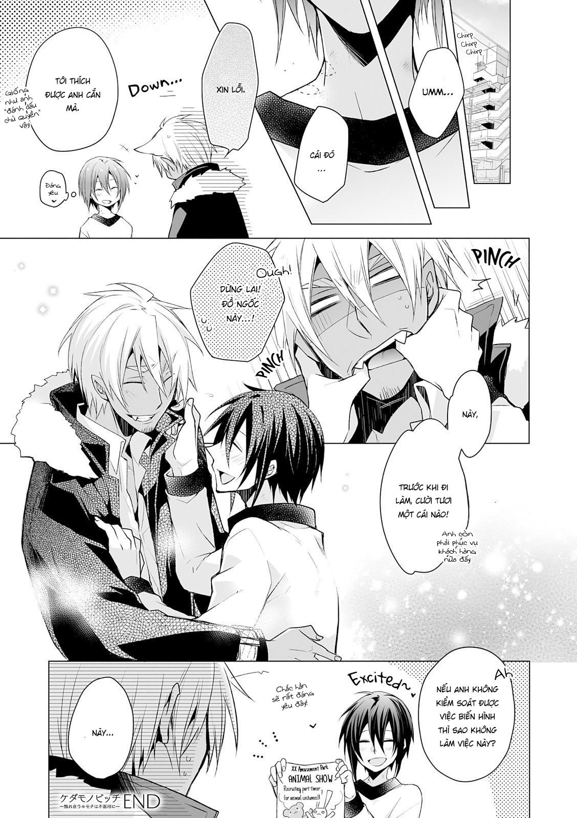 anh chàng người sói và tiểu thuyết gia lập dị chapter 5.2 12