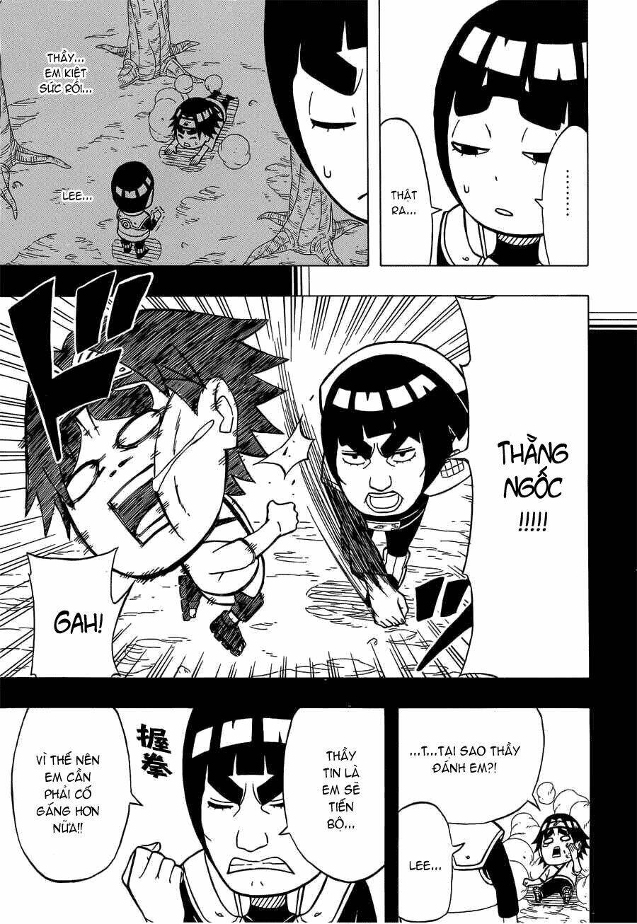 cửu vĩ hồ ly ngoại truyện rock lee chapter 8 11
