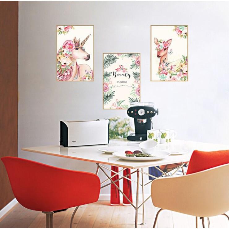 Decal trang trí tường - 3 KHUNG ẢNH BẮC ÂU HIỆN ĐẠI