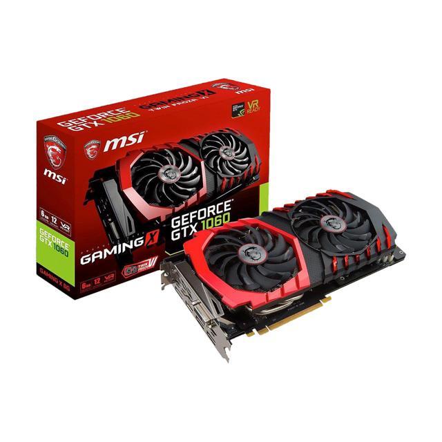 VGA MSI GTX 1060 Gaming X 6GB - Hàng chính hãng