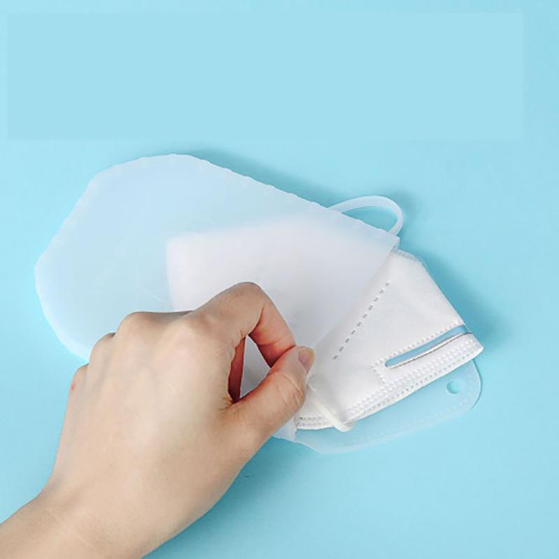 Bộ túi đựng mặt nạ trang điểm có thể gập lại tiện dụng
