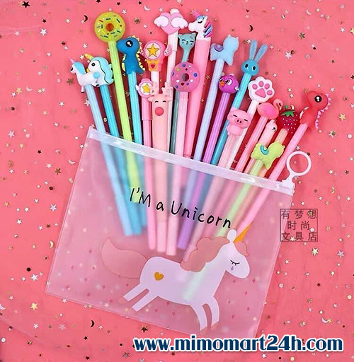 Sét 20 bút bi nước pony ( màu ngẫu nhiên theo lô )