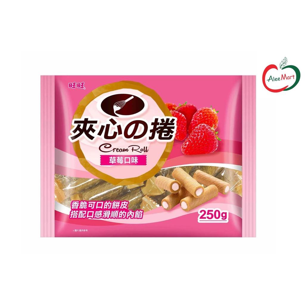 Bánh cuộn vị dâu 250g