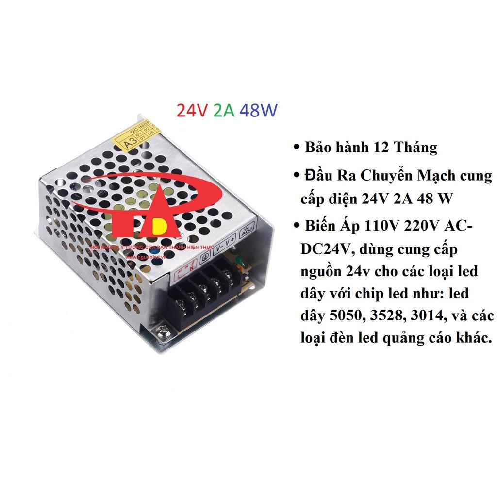 NGUỒN TỔ ONG 24V - 1A/2A/3A(24W/48W/72W)