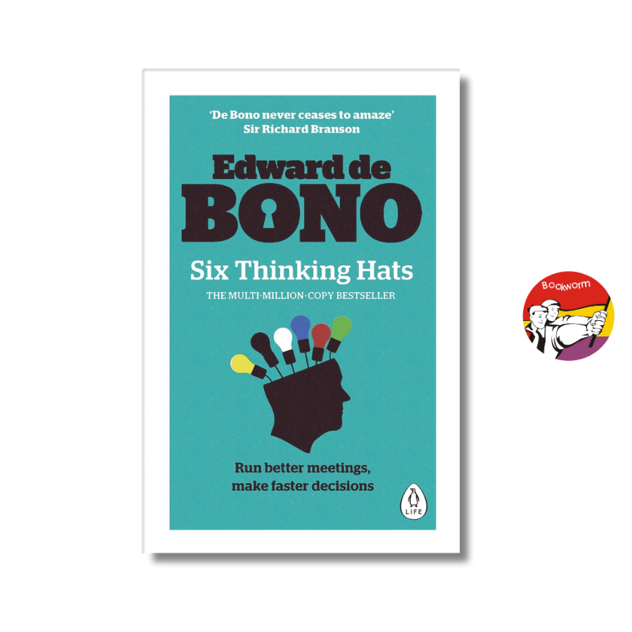 Sách - Six Thinking Hats by Edward de Bono - Business/Nonfiction/Psychology - Sách Ngoại Văn