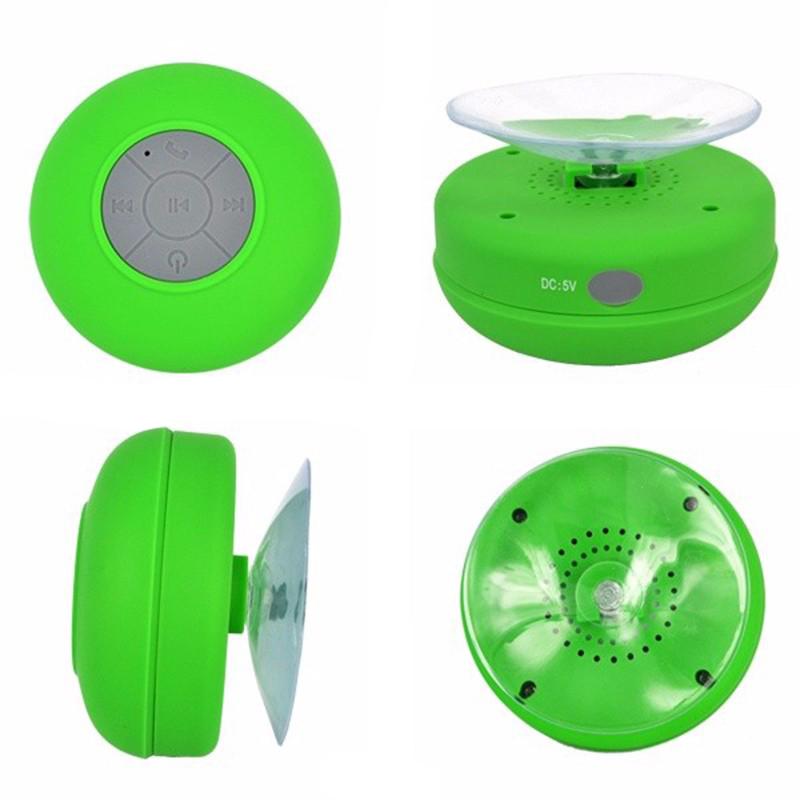 Loa không dây tương thích với loa không dây của Bluetooth cho điện thoại loa loa xe miễn phí bằng tay Color: Green