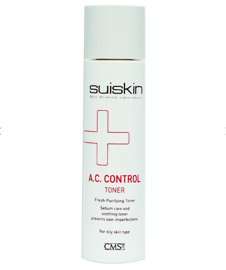 Nước hoa hồng dưỡng da trị mụn Suiskin A.C.Control Toner 150ml