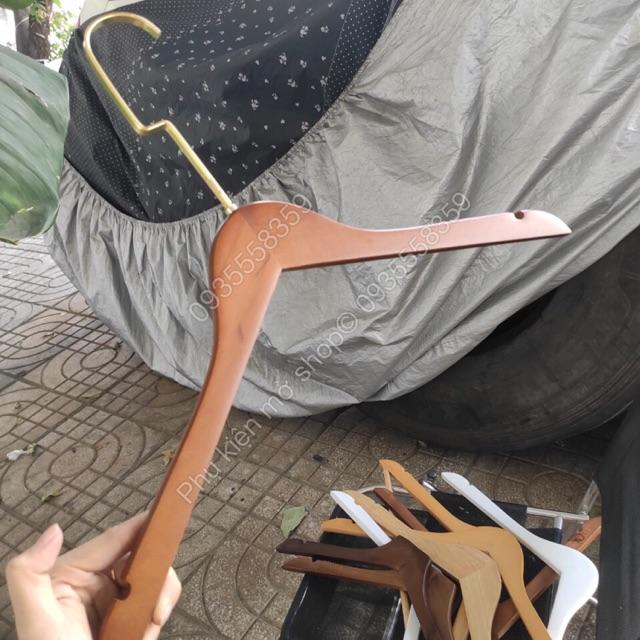 Móc gỗ nâu size nam