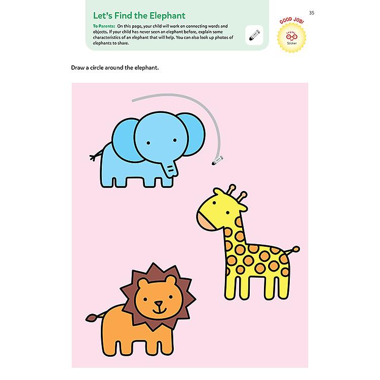 Sách Play Smart Animal Picture