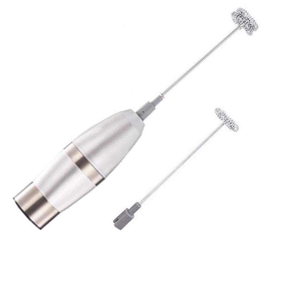 Điện Mini Bọt Sữa Cà Phê Uống Sữa Rửa Mặt Foamer Trứng Be Đánh Trộn Khuấy Cà Phê Eggbeater