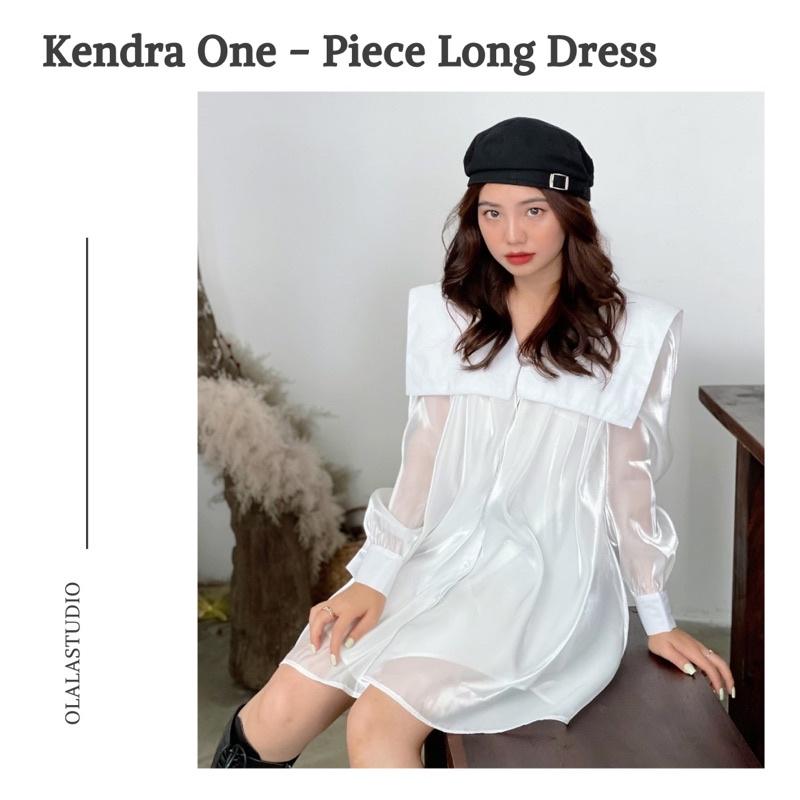 OLALASTUDIO Đầm sơ mi cách điệu Sarah Dress