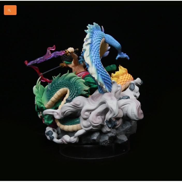 Mô hình Zoro rồng 3 đầu One piece vua hải tặc 18cm