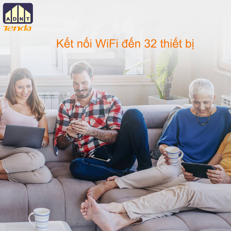 Bộ phát wifi sử dụng sim 4G Router 4G03 Tenda hàng chính hãng