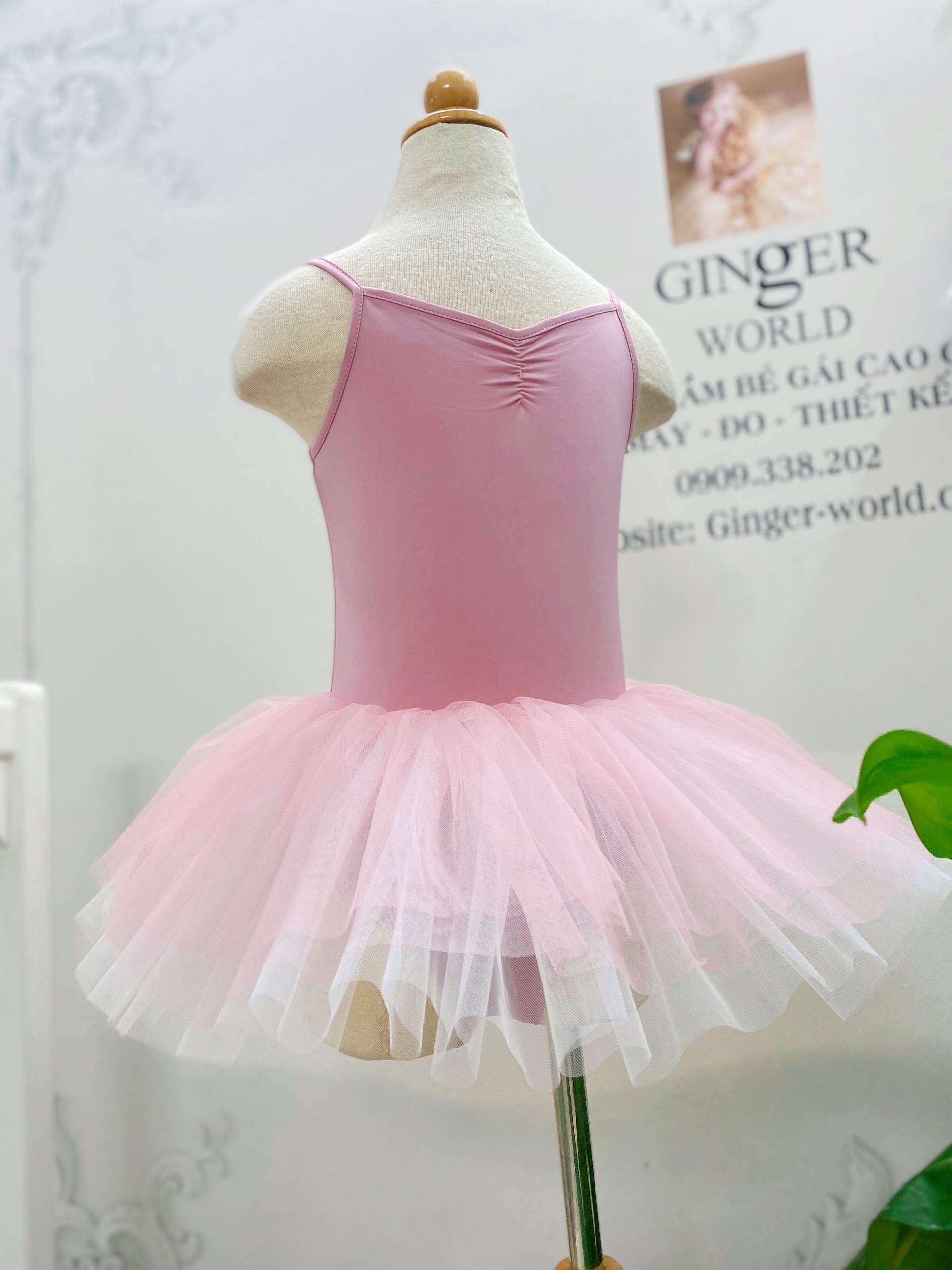 ĐẦM MÚA BALLET CHO BÉ PD400 GINGER WORLD