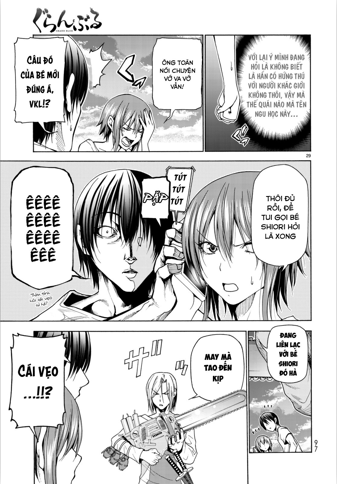 Grand Blue Chapter 36 - Trang 28