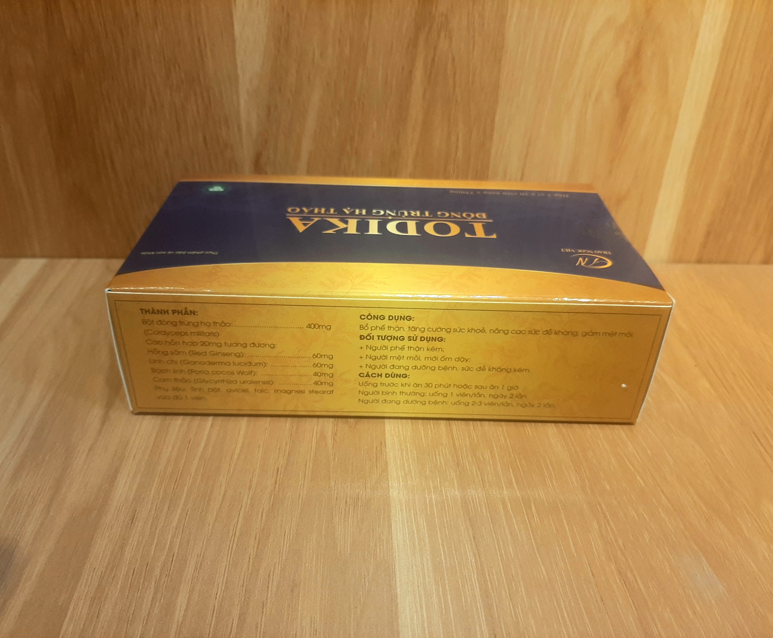 Viên nang Đông trùng hạ thảo TODIKA