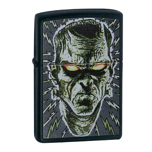 Bật Lửa Zippo 24448 Bolted Man Black Matte