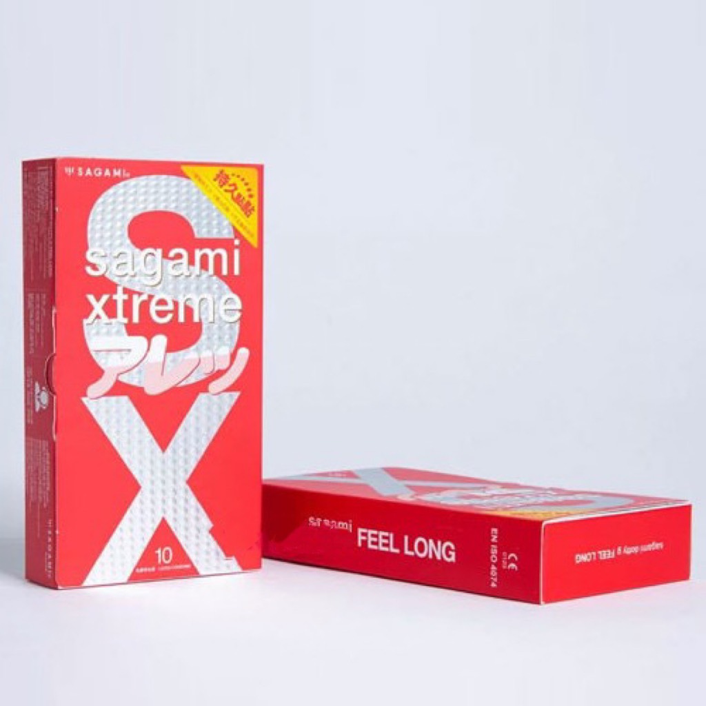 Bao cao su tăng thời gian Sagami Xtreme Feel Long - 10s - Che Tên Sản Phẩm