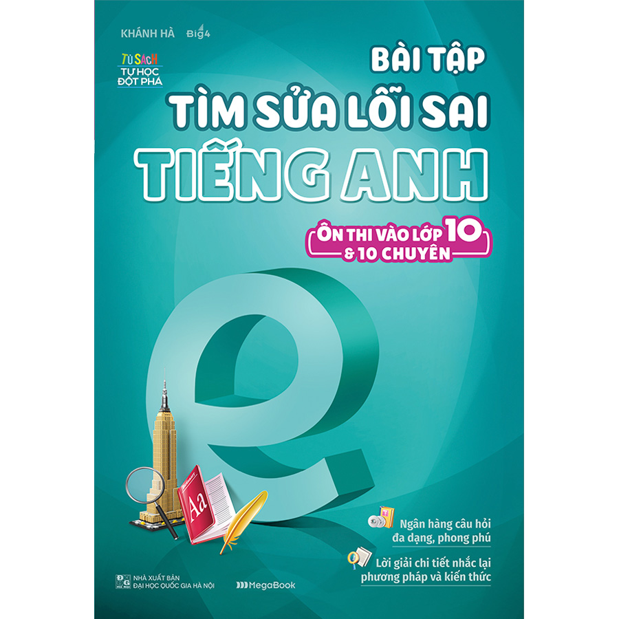 Combo 4 Cuốn: Bài Tập Tiếng Anh Ôn Thi Vào 10 Và 10 Chuyên