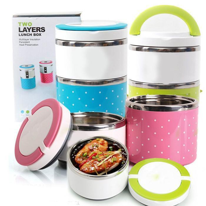 Hộp đựng cơm 3 tầng ruột inox siêu giữ nhiệt