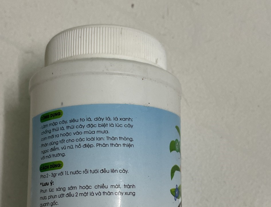 Phân bón mập thân lá mít  mập cây  siêu to lá dày lá  Chai 100g