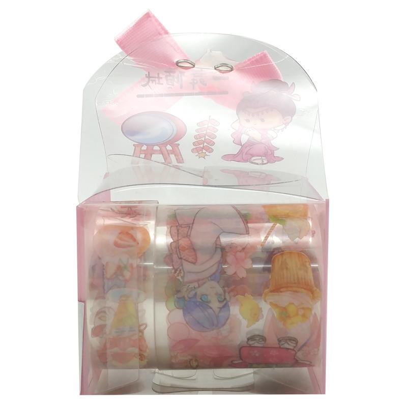 Bộ Băng Keo Trang Trí SZ15-18 - Màu Hồng