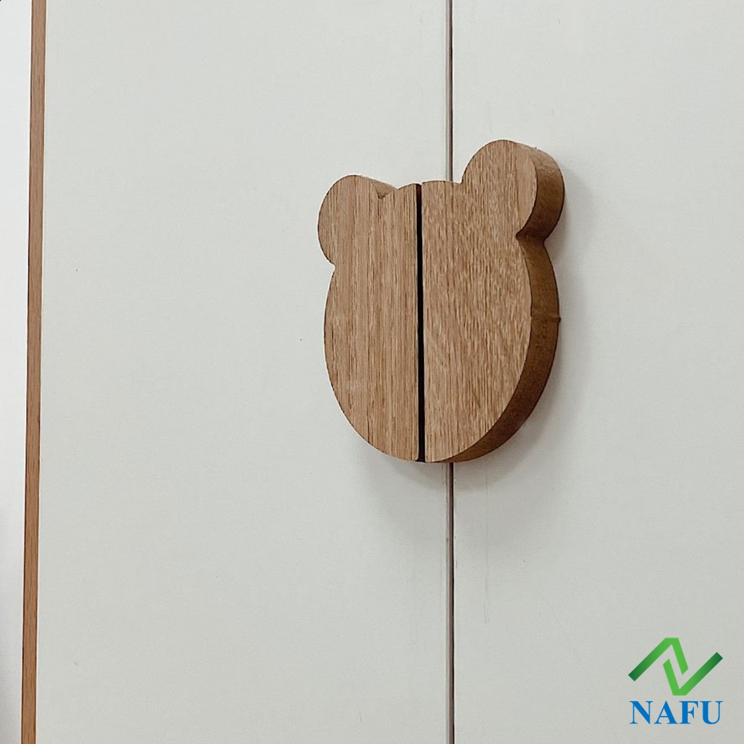 Tủ Quần Áo Trẻ Em Bear Shelf Thông Minh Nhỏ Xinh Hiện Đại NAFU GP123